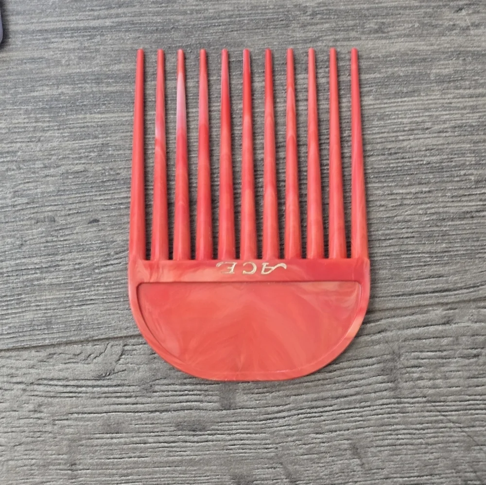 80's Retro Hair Pick Lot Of 7 Vintage